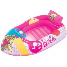 Надувная лодочка 114х71 см, от 4 лет, Barbie Bestway, арт. 93204