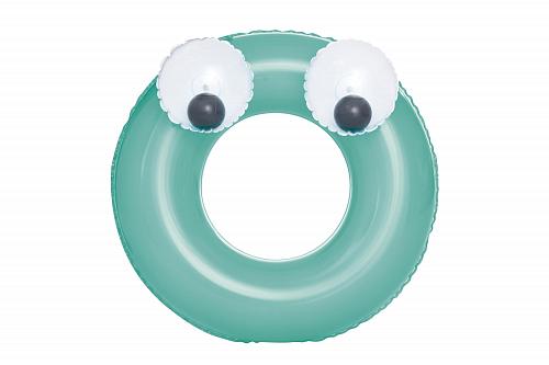 Круг для плавания 61 см, для детей от 3 до 6 лет, "Глазастики" Bestway, арт. 36114