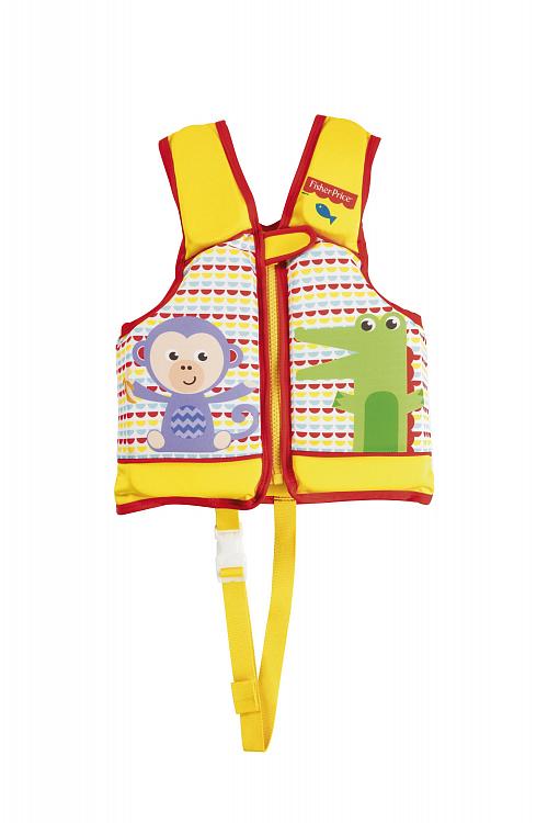 Жилет для обучения плаванию, для детей от 1 до 6 лет, Fisher Price Bestway, арт. 93521