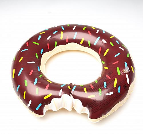 Круг для плавания Пончик, 2 цвета, 114 см, 12+, Dans, арт. 951201