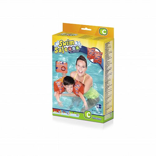 Нарукавники для плавания с тканевым покрытием для мальчиков/девочек 38 х 16,5 см Bestway арт 32183