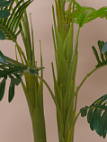Искусственное растение (без горшка, 15 листьев на 3 отдельных стеблях разной длины), 135 см