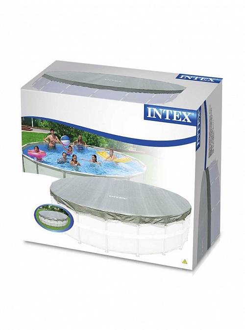 Тент для каркасных бассейнов 549 см, Intex Deluxe, арт. 28041