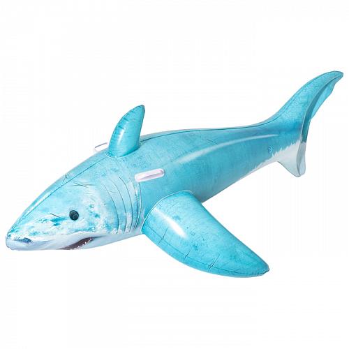 Наездник надувной Реалистичная акула 183х102 см Bestway арт 41405