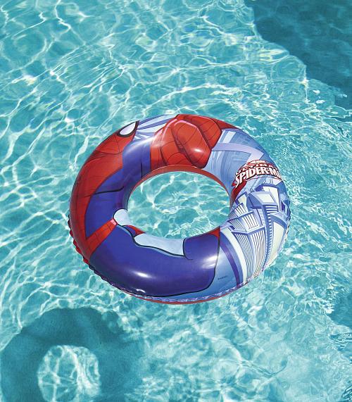 Круг для плавания 23х15 см, для детей от 3 до 6 лет, Spider-Man, Bestway, арт. 98003