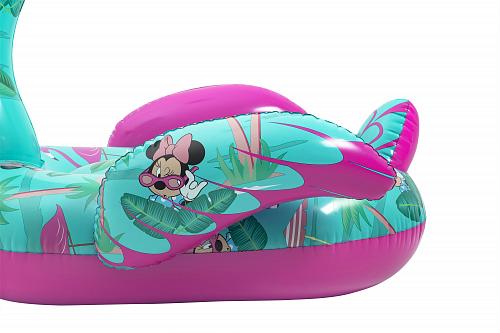 Надувной плотик для катания Фламинго Disney 173 см x 170 см Bestway арт 91081