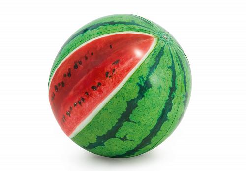 Надувной мяч " Арбуз", 107 см, от 3 лет, Intex, арт. 58075